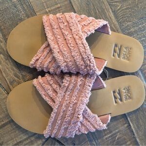 Billabong Women's High Sea Slides in size 7 great condition
